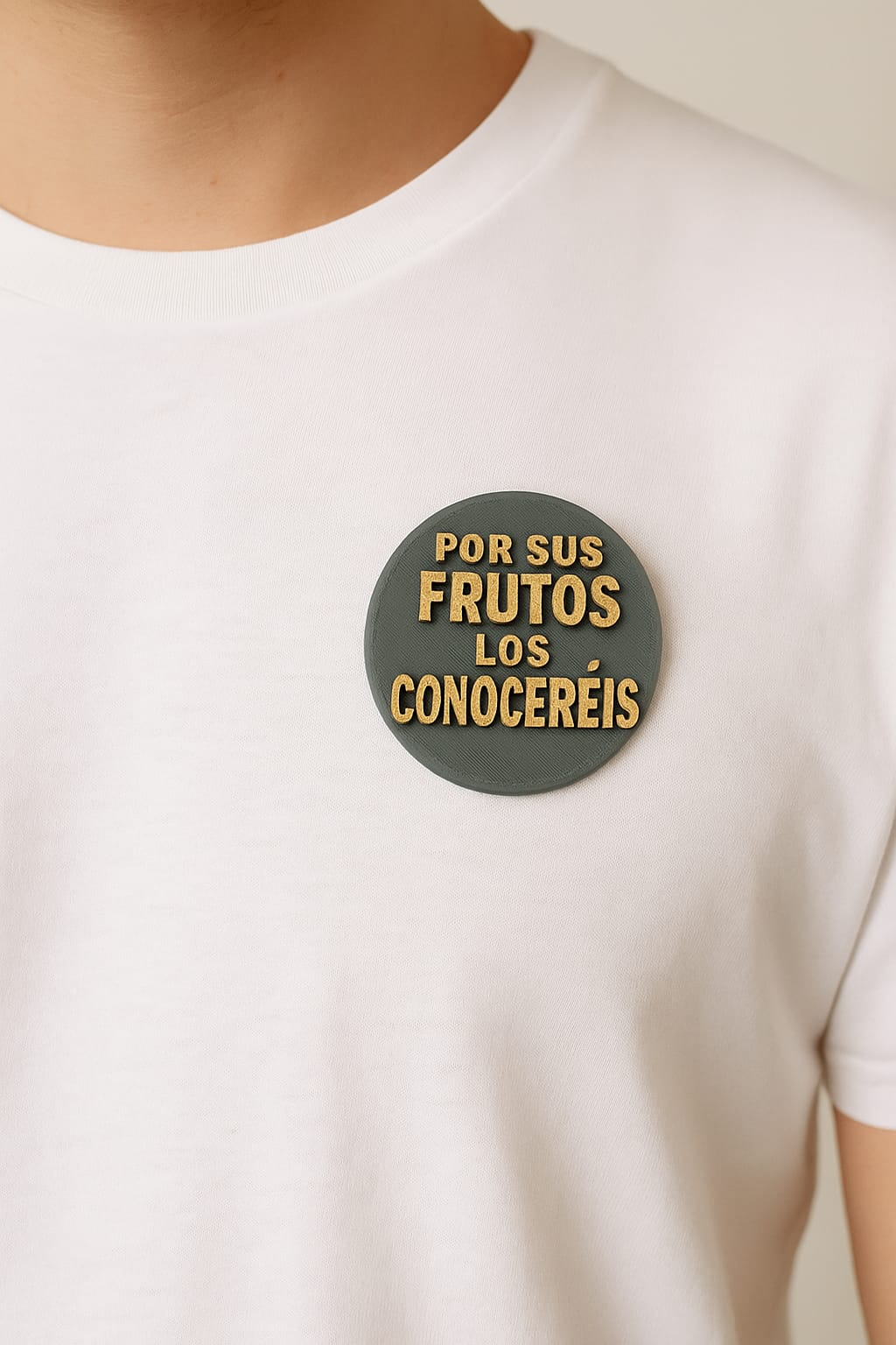 PIN - POR SUS FRUTOS LOS CONOCEREIS - Made in USA