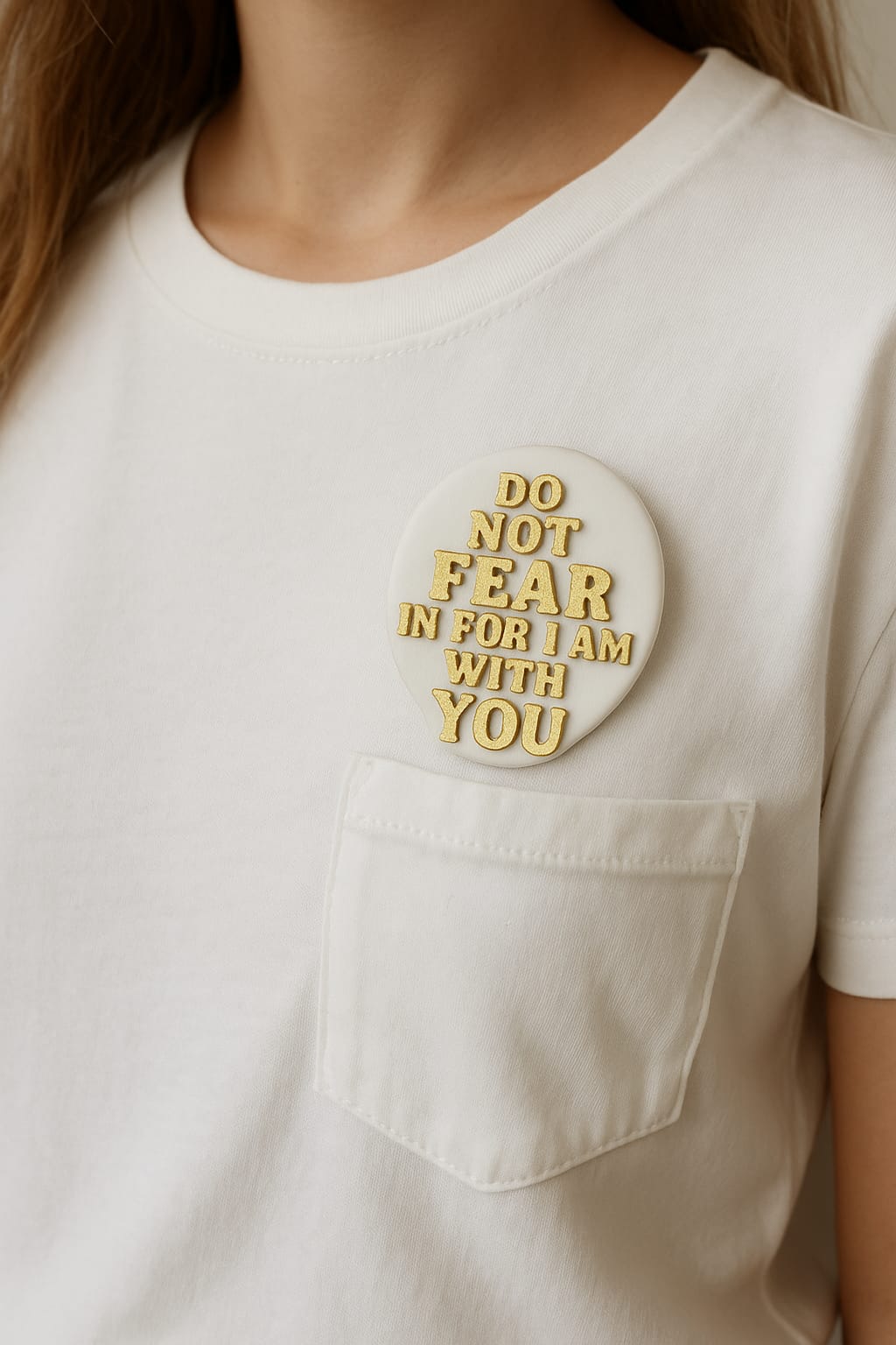 PIN - DO NOT FEAR IN FOR I AM WITH YOU - Made in USA
