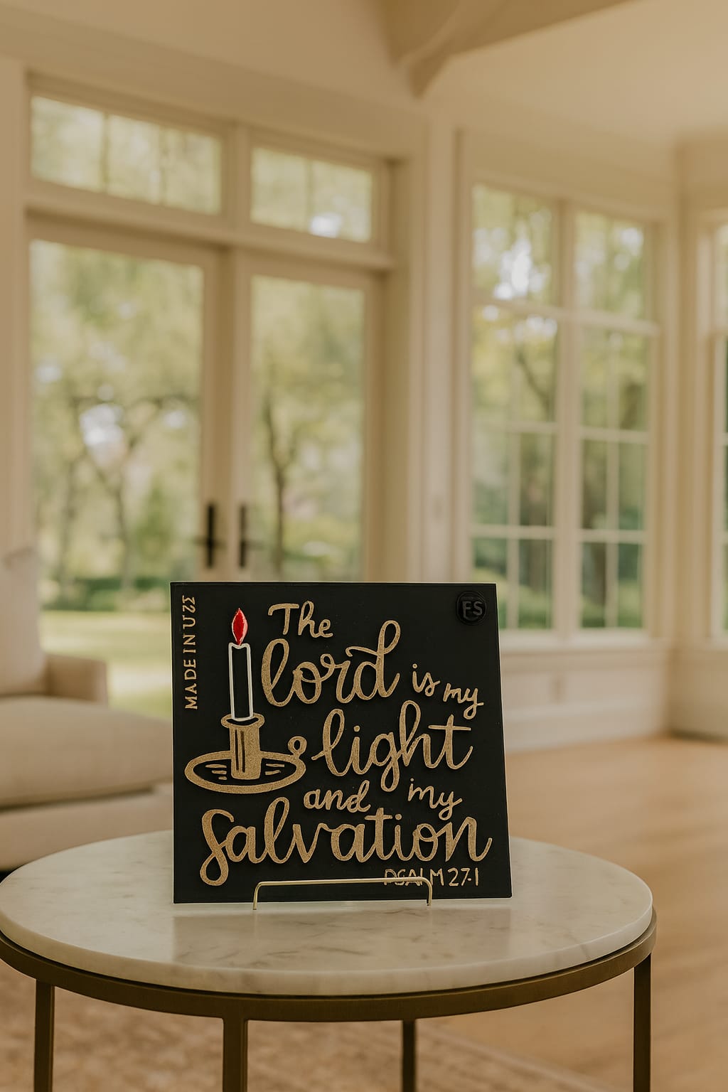 THE LORD IS MY LIGHT AND MY SALVATION