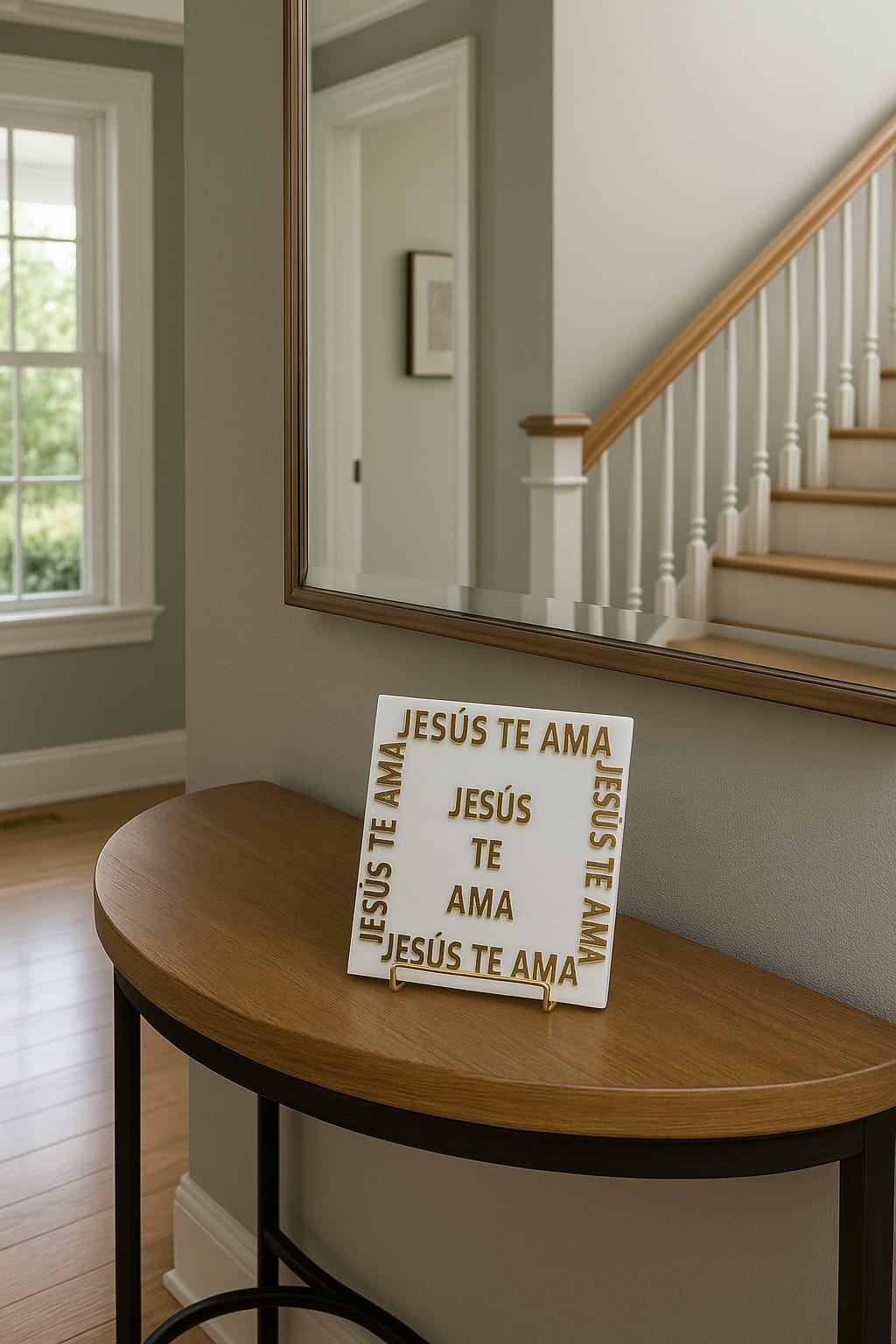 Placa: JESUS TE AMA - Made in USA
