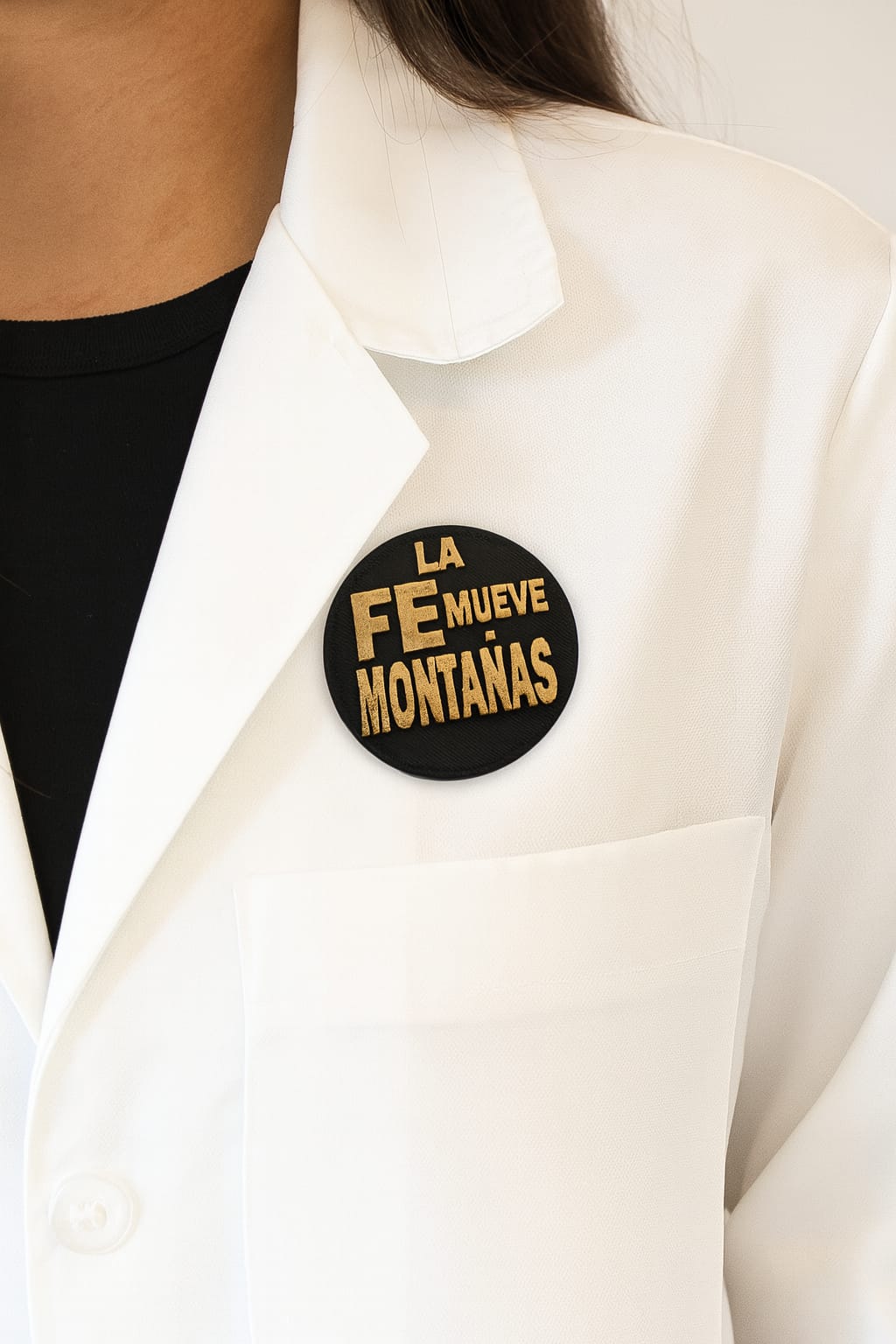 PIN - LA FE MUEVE MONTAÑAS - Made in USA