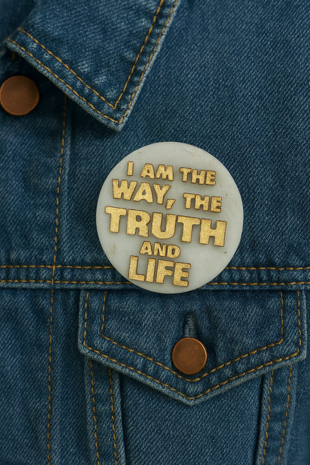 PIN - I AM THE WAY, THE TRUTH AND LIFE - Made in USA