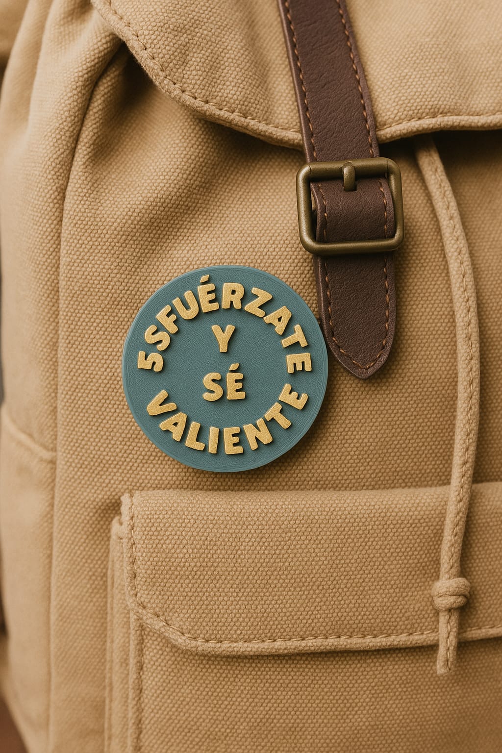 PIN: ESFUERZATE Y SE VALIENTE- Made in USA