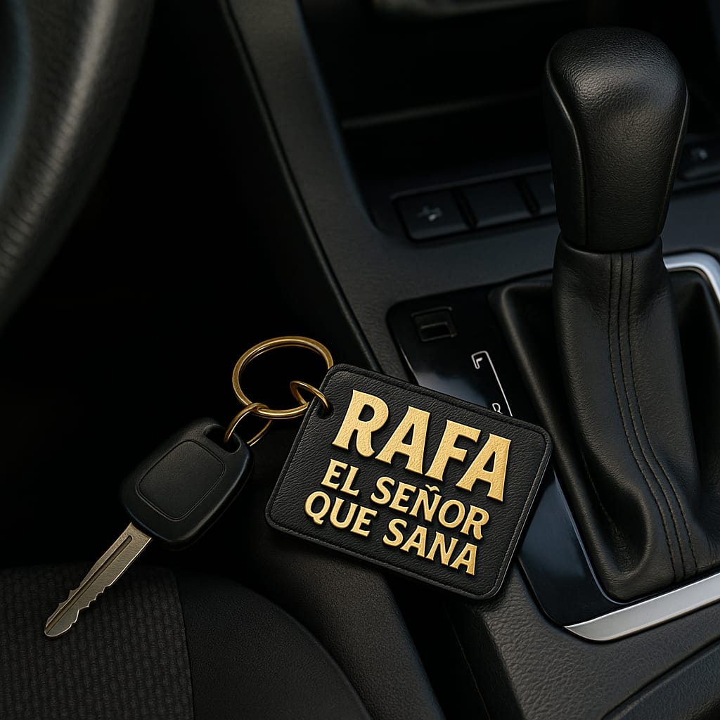 KEYCHAINS: RAFA - EL SEÑOR QUE SANA