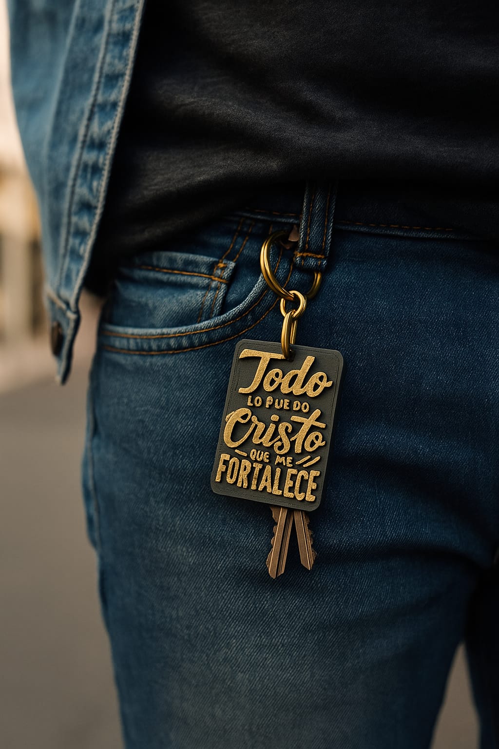 KEYCHAINS: TODO LO PUEDO EN CRISTO QUE ME FORTALECE