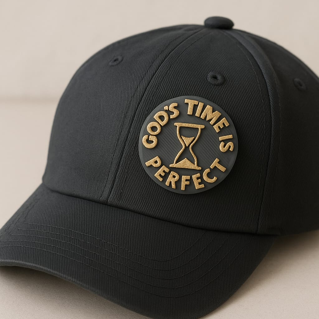 PIN - GOD'S TIME IS PERFECT - Made in USA