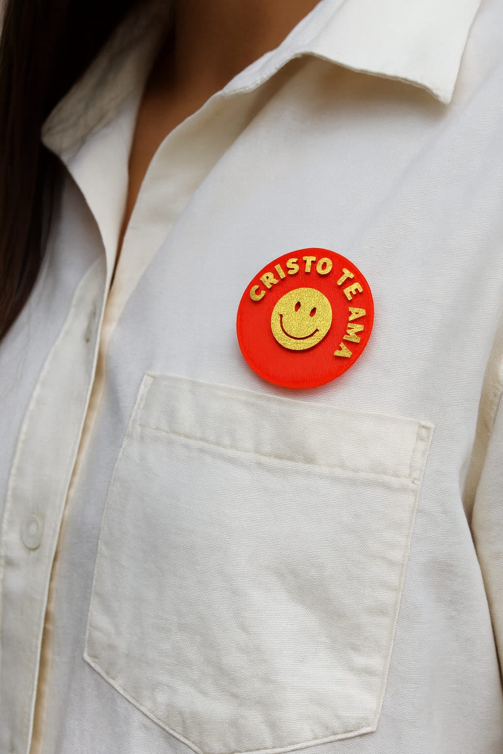 PIN - CRISTO TE AMA- Made in USA