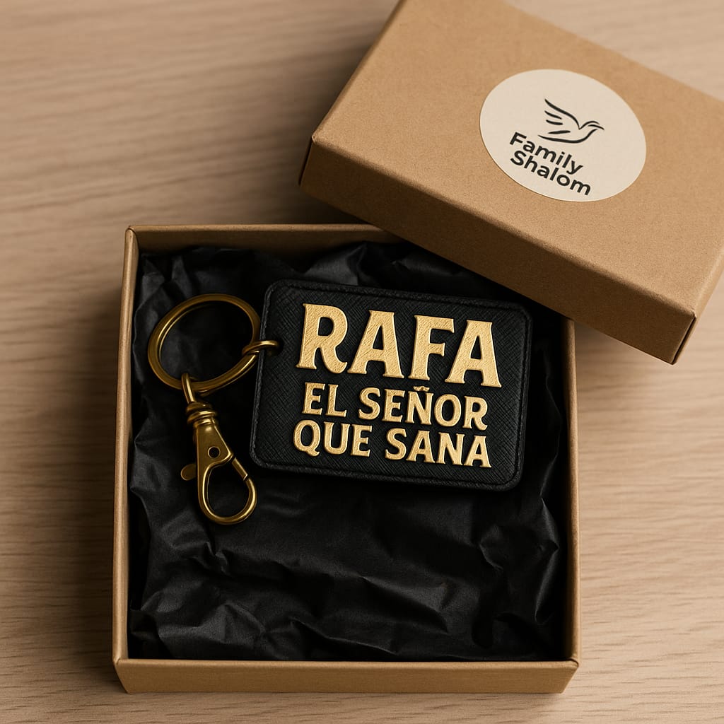 KEYCHAINS: RAFA - EL SEÑOR QUE SANA