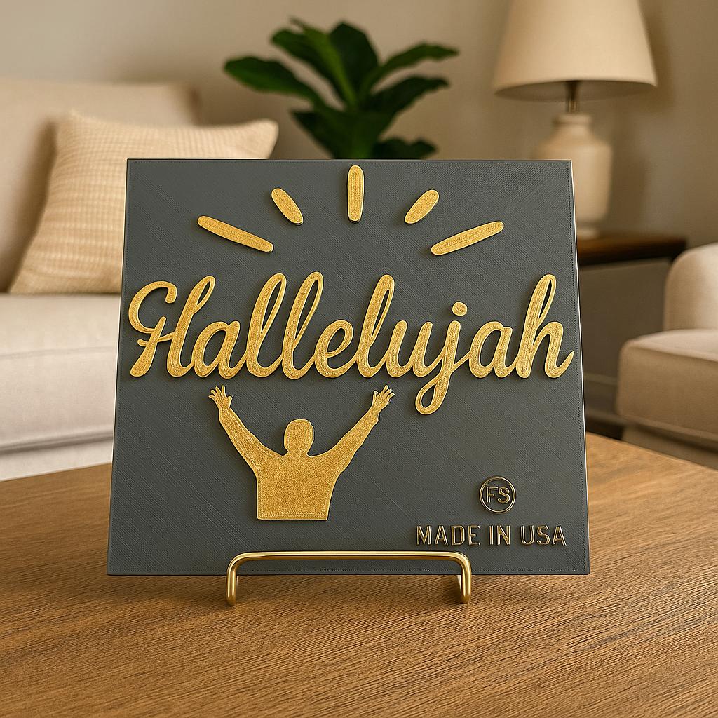 PLaca: HALLELUJAH - Made in USA