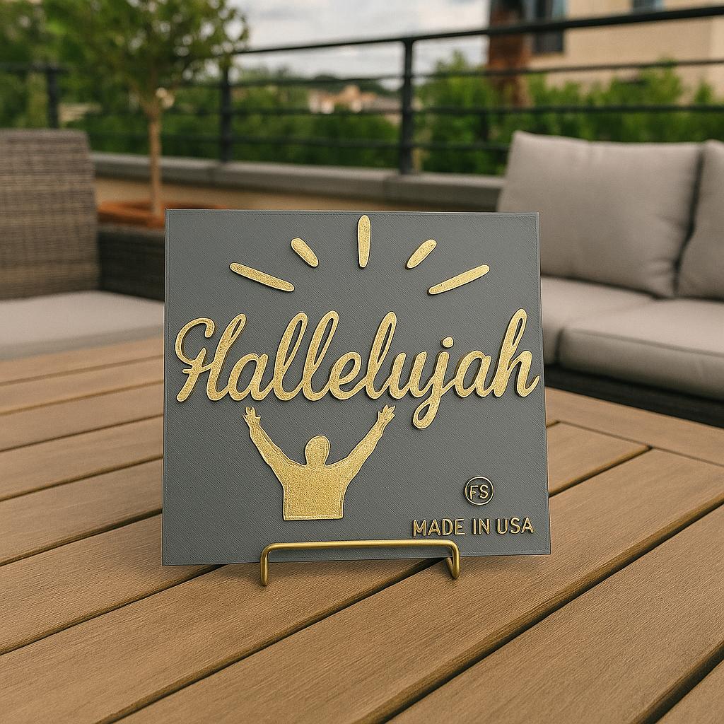 PLaca: HALLELUJAH - Made in USA