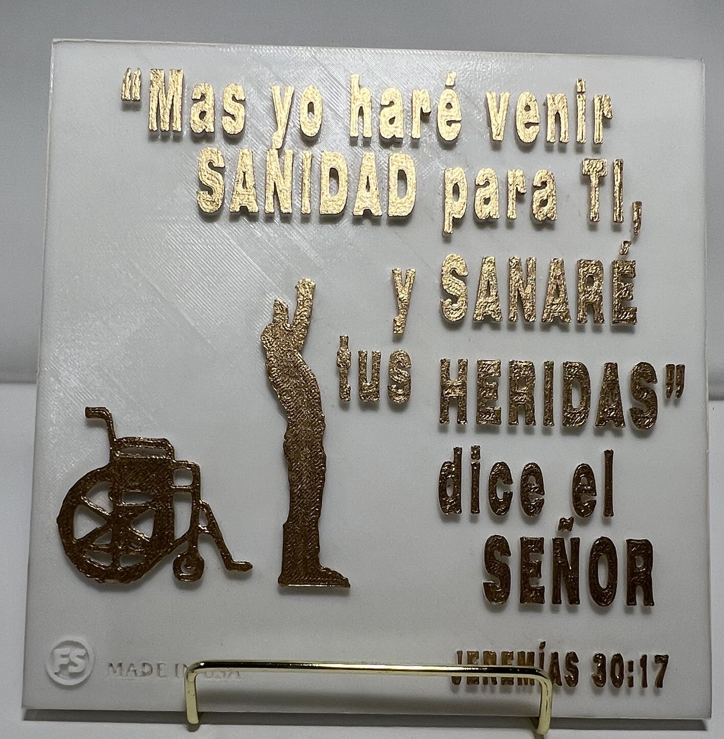 MAS YO HARE VENIR SANIDAD PARA TI Y SANARE TU HERIDAS, DICE EL SENOR