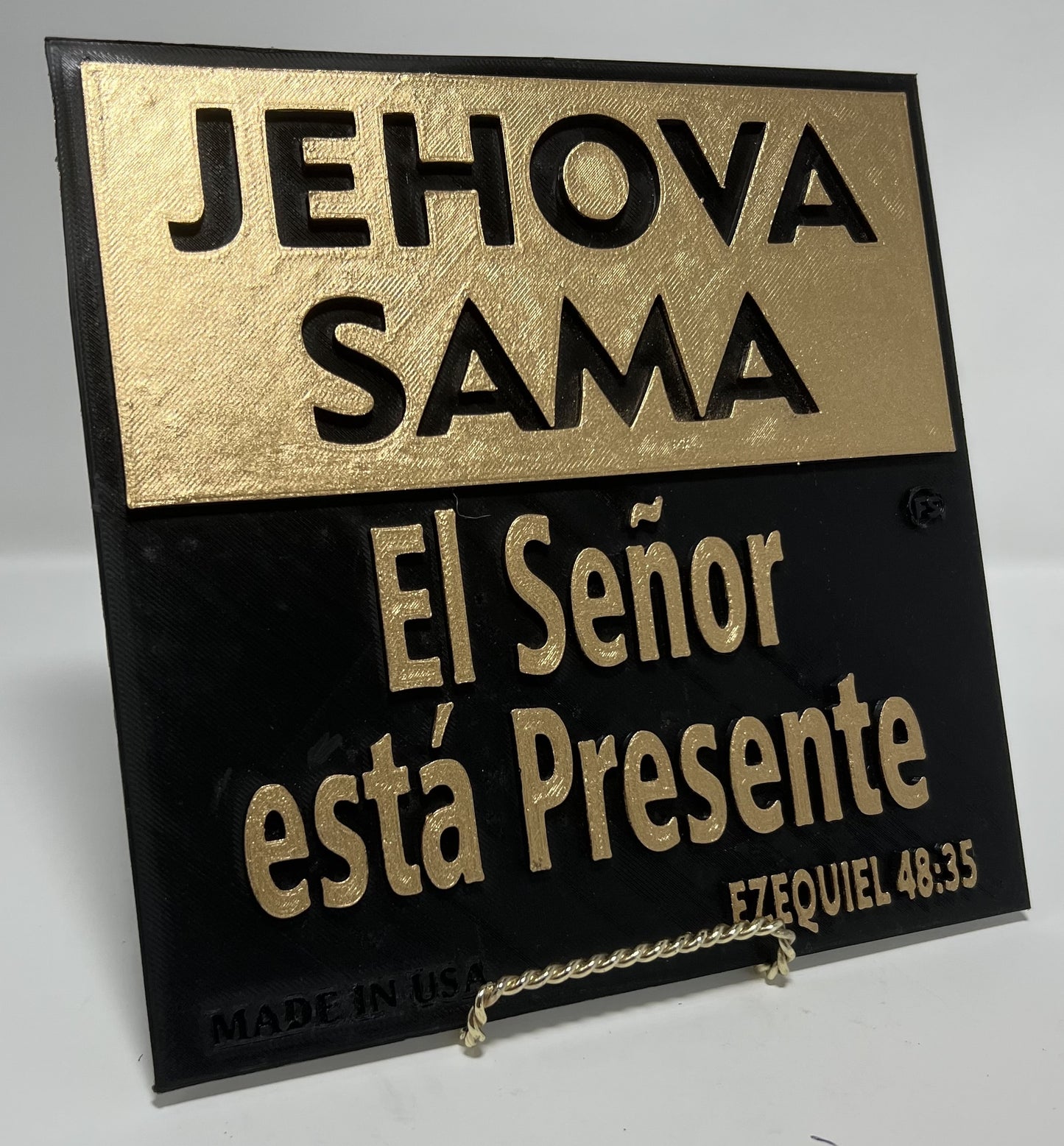 JEHOVA SAMA - EL SEÑOR ESTA PRESENTE