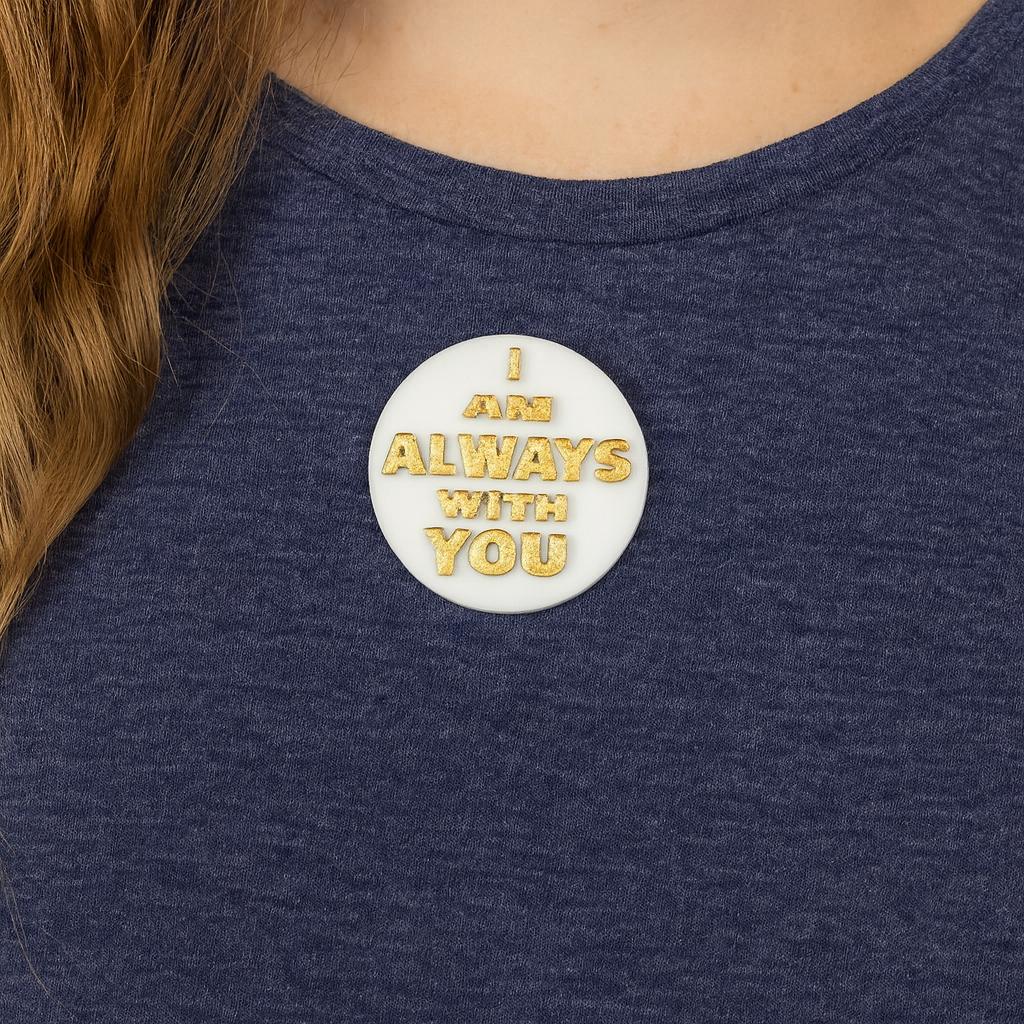 PIN - I AM ALWAYS WITH YOU - Made in USA