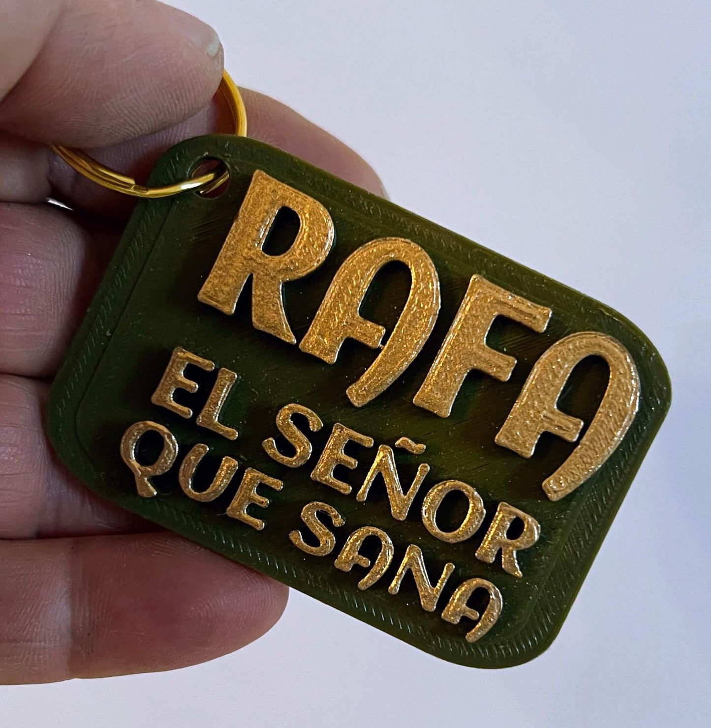KEYCHAINS: RAFA - EL SEÑOR QUE SANA