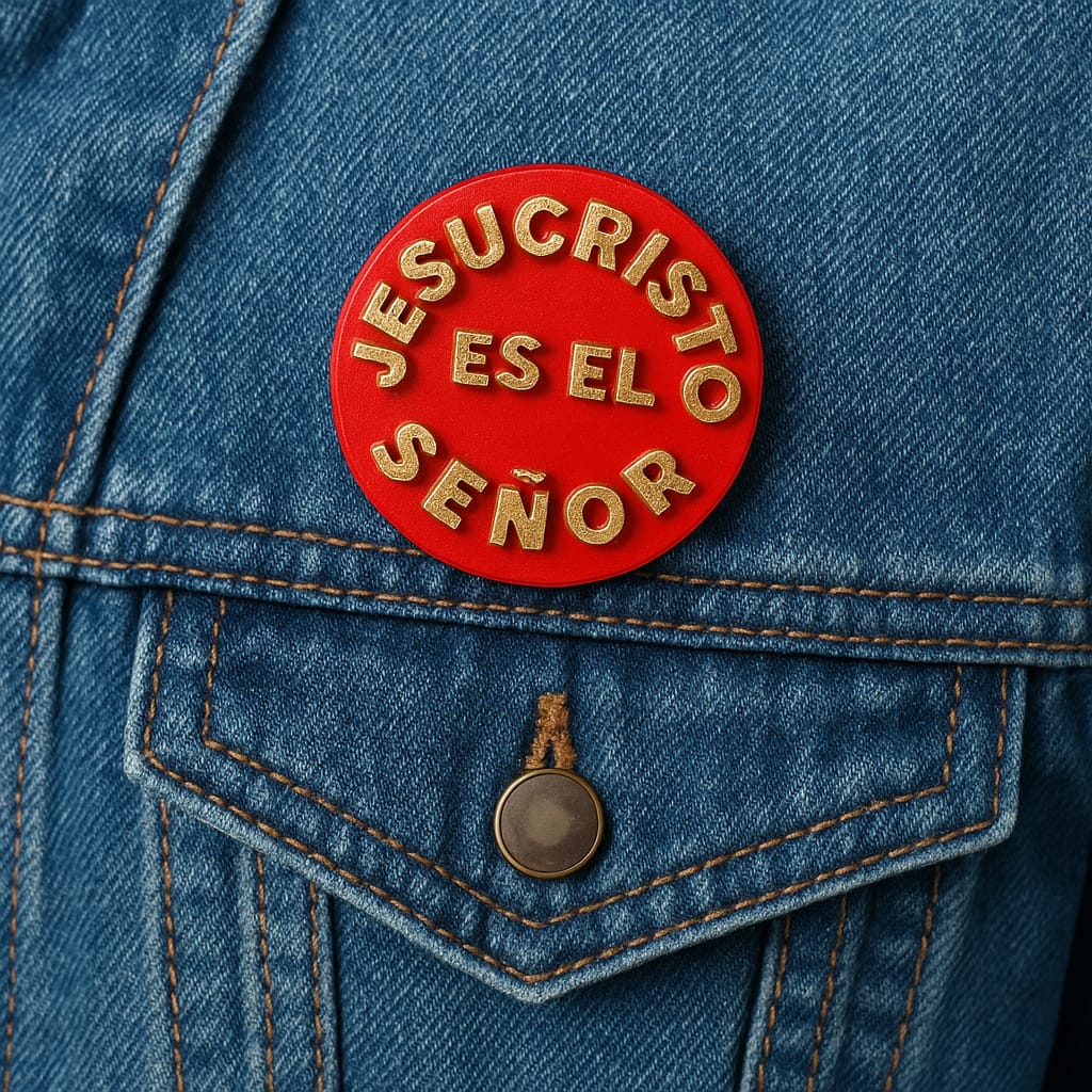 PIN-JESUCRISTO ES EL SEÑOR- Made in USA