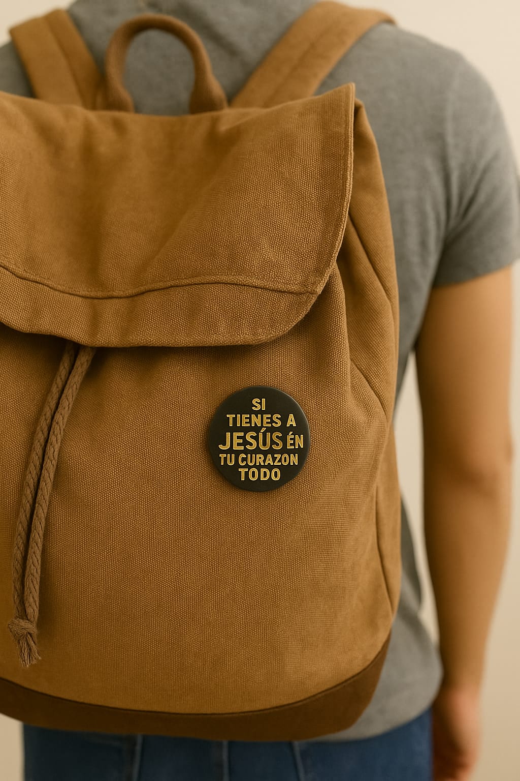 PIN - SI TIENES A JESUS EN TU CORAZON LO TIENES TODO - Made in USA
