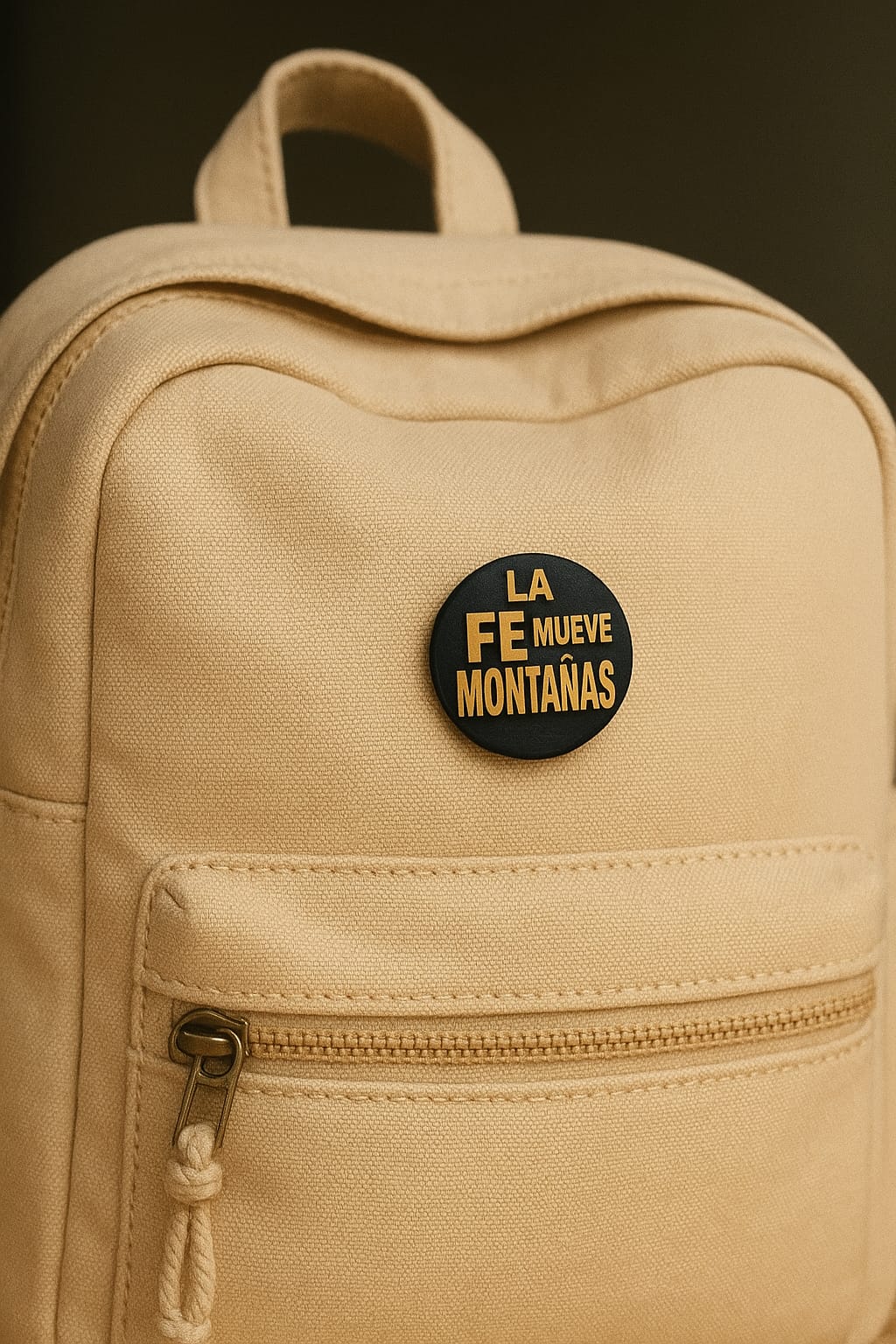PIN - LA FE MUEVE MONTAÑAS - Made in USA