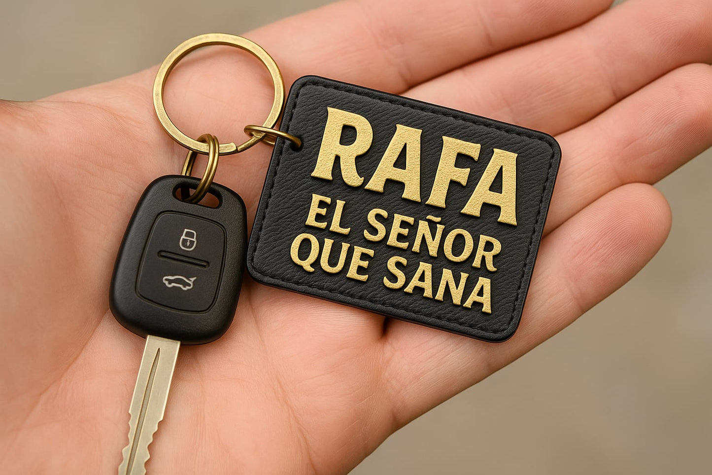 KEYCHAINS: RAFA - EL SEÑOR QUE SANA