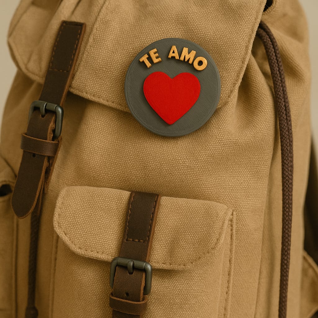 PIN - TE AMO - Made in USA