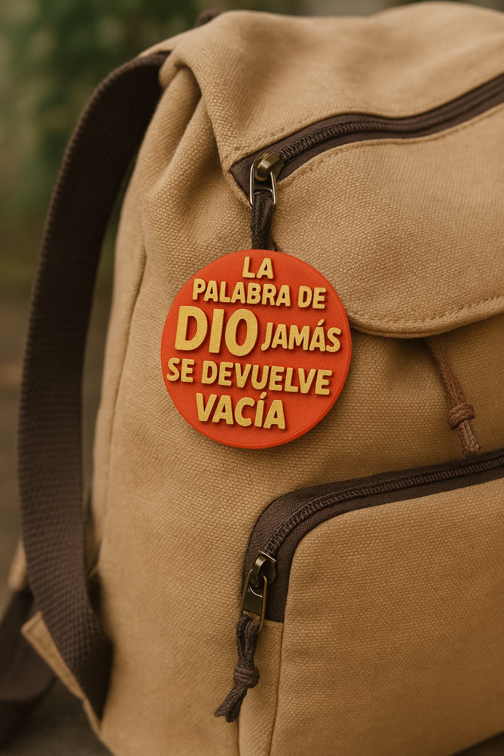 PIN - LA PALABRA DE DIOS JAMÁS SE DEVUELVE VACIA - Made in USA