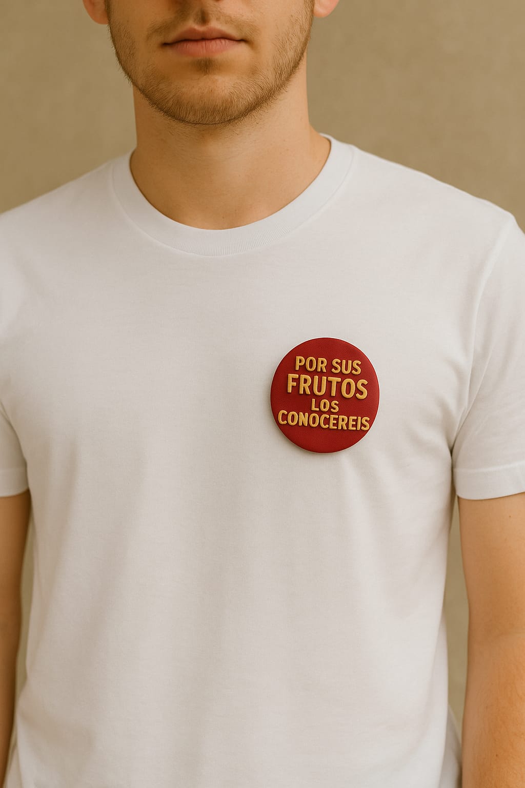 PIN - POR SUS FRUTOS LOS CONOCEREIS - Made in USA