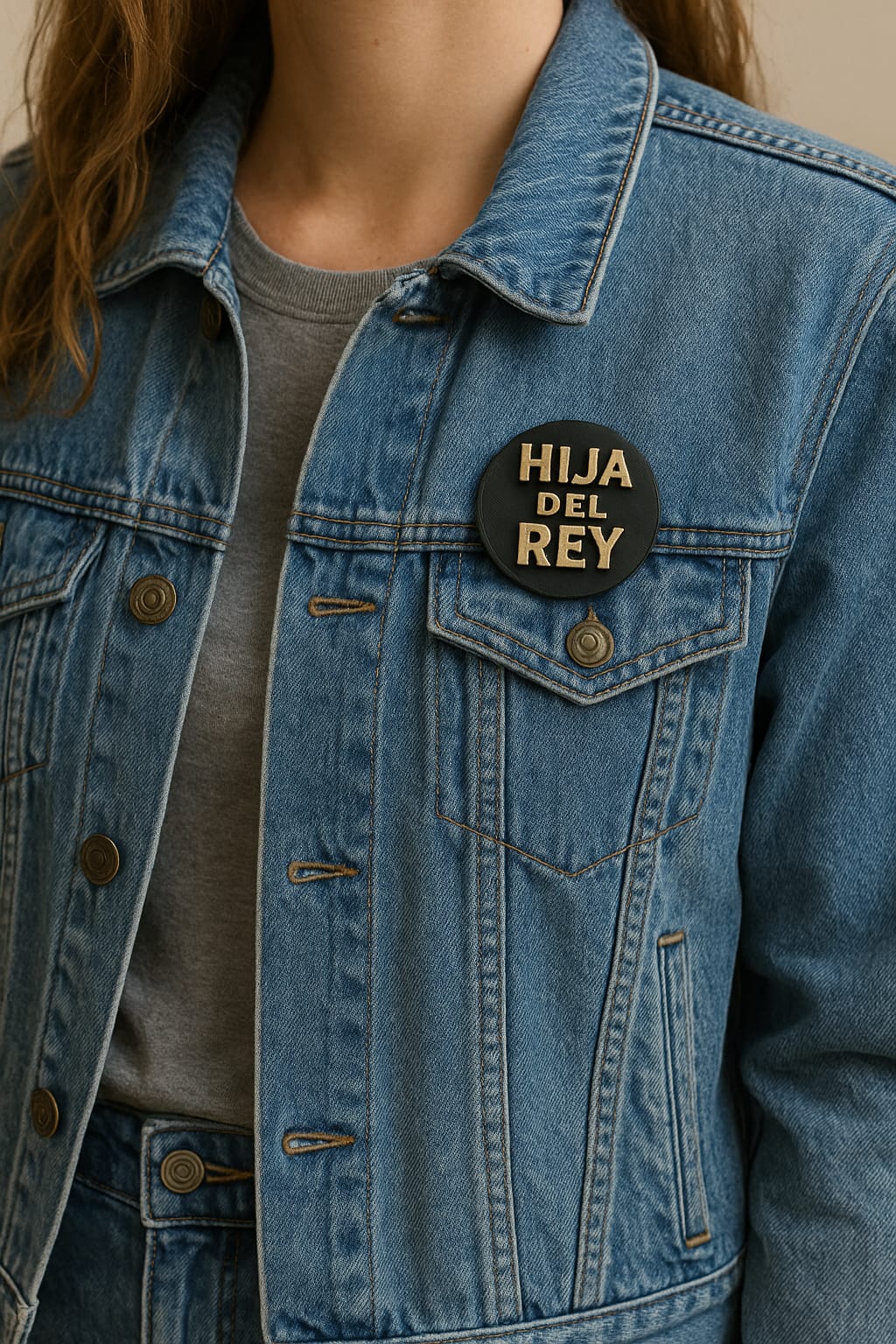 PIN: HIJA DEL REY- Made in USA