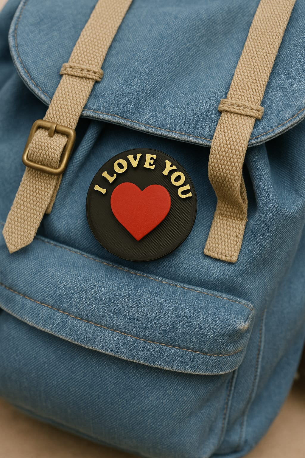PIN - I LOVE YOU - Made in USA