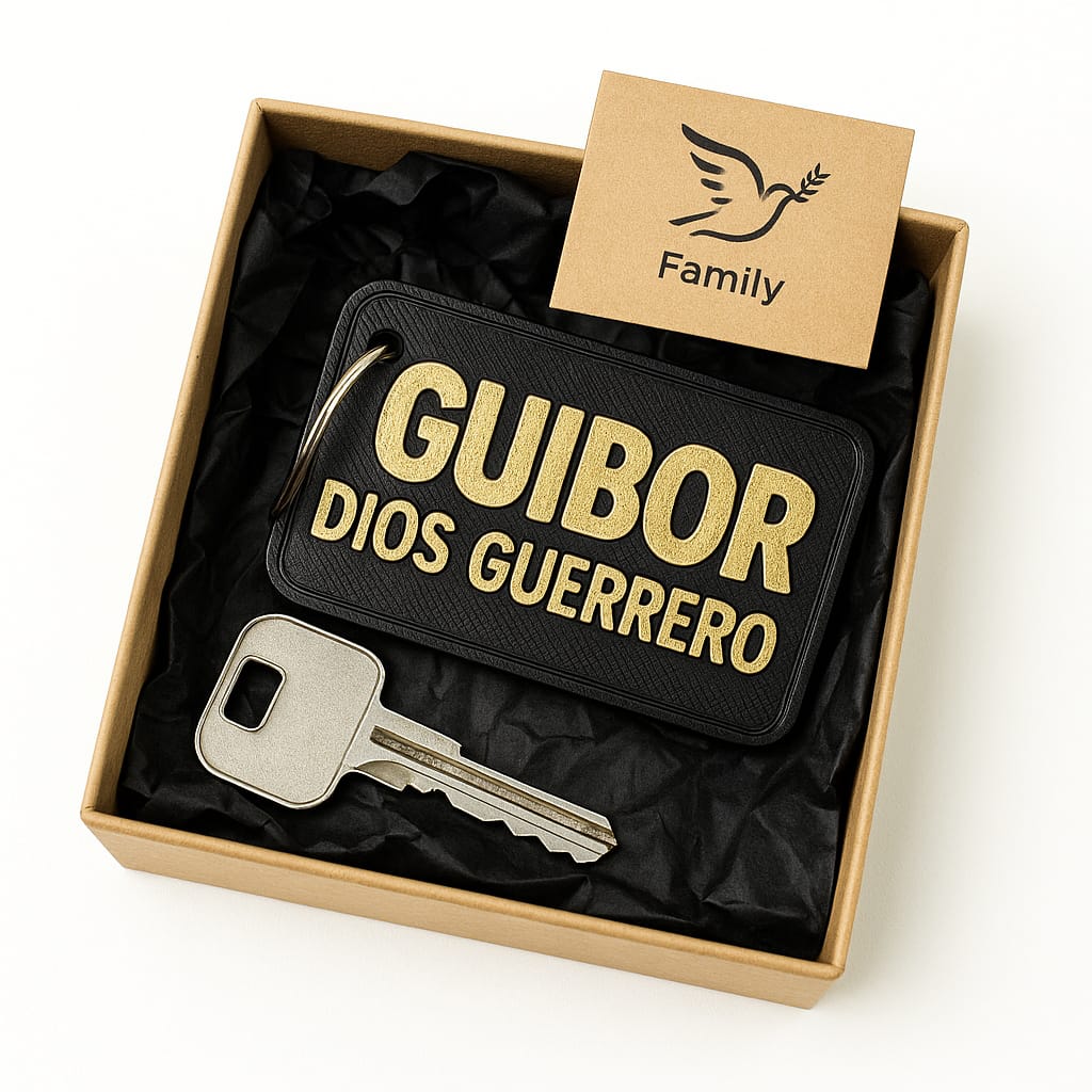 KEYCHAINS: GUIBOR - DIOS GUERRERO