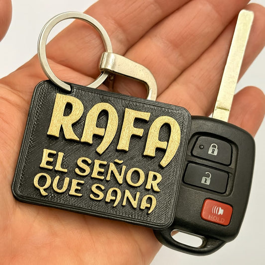KEYCHAINS: RAFA - EL SEÑOR QUE SANA