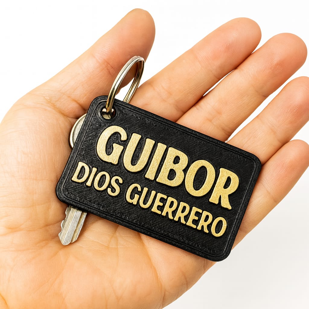 KEYCHAINS: GUIBOR - DIOS GUERRERO