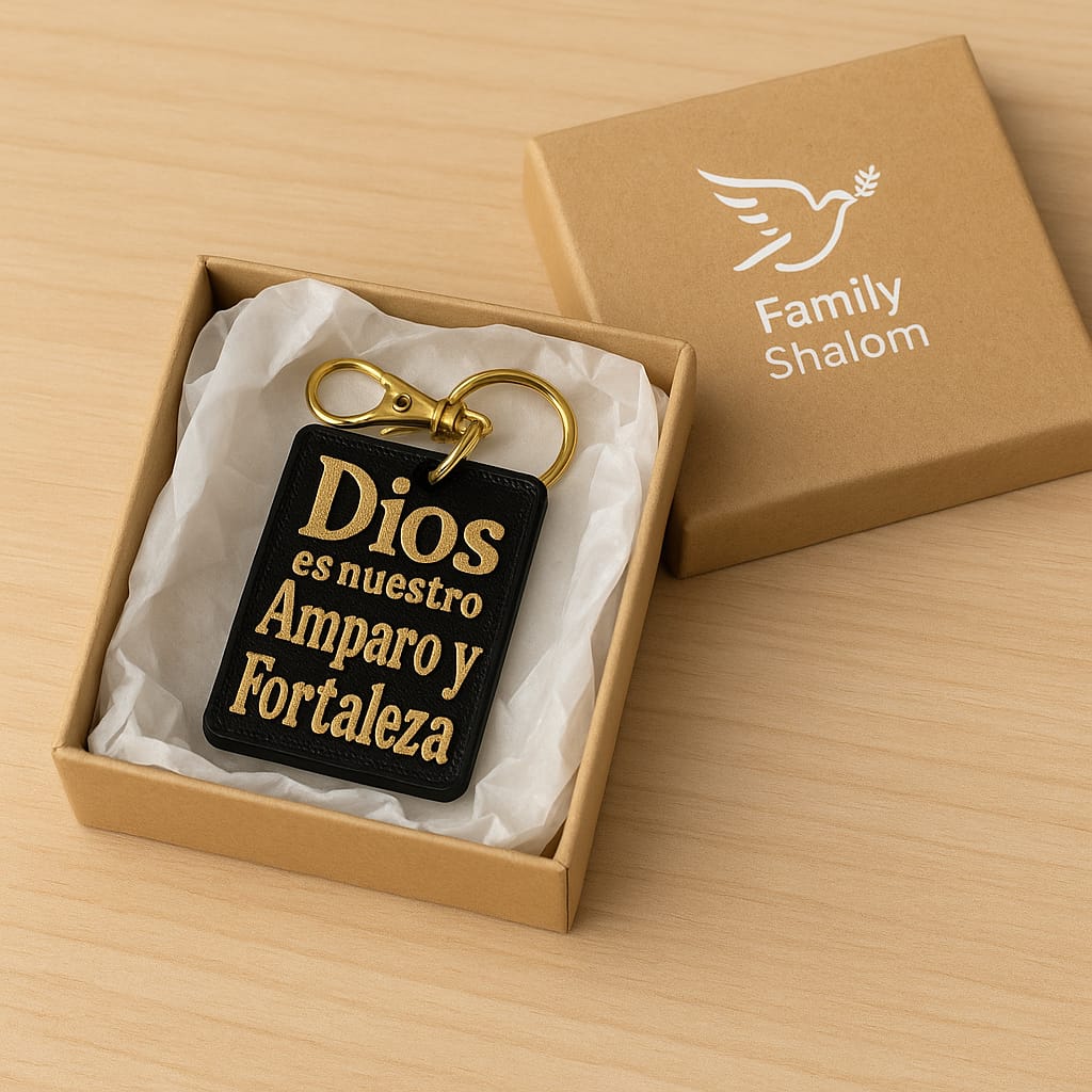 KEYCHAINS: DIOS ES NUESTRO AMPARO Y NUESTRA FORTALEZA