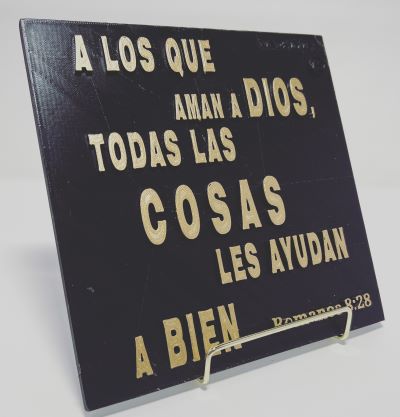 A LOS QUE AMAN A DIOS TODAS LAS COSAS LES AYUDAN A BIEN