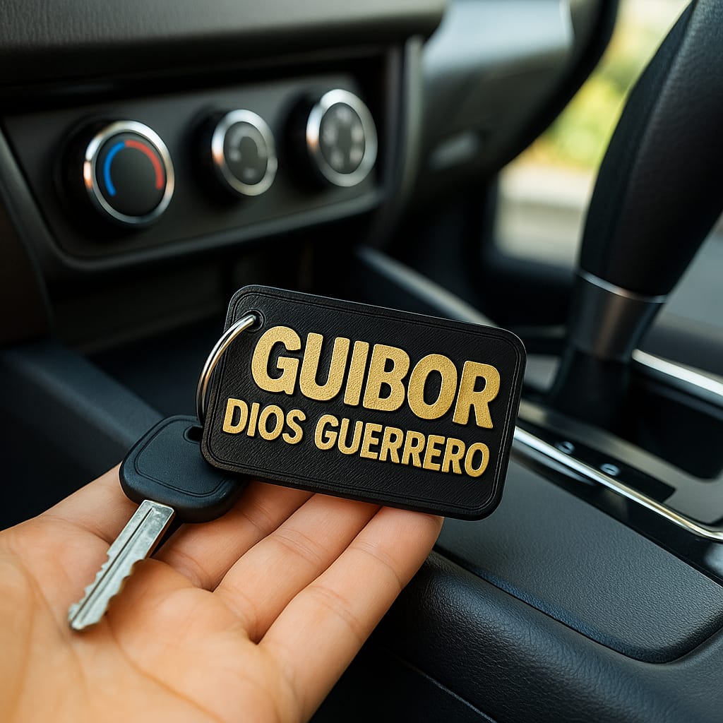 KEYCHAINS: GUIBOR - DIOS GUERRERO