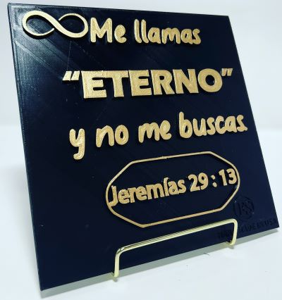 PLAQUE: ME LLAMAS EL ETERNO Y NO ME BUSCAS