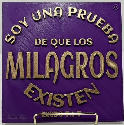 YO SOY UNA PRUEBA DE QUE LOS MILAGROS EXISTEN