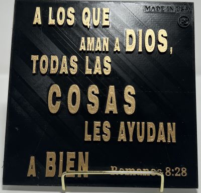 A LOS QUE AMAN A DIOS TODAS LAS COSAS LES AYUDAN A BIEN