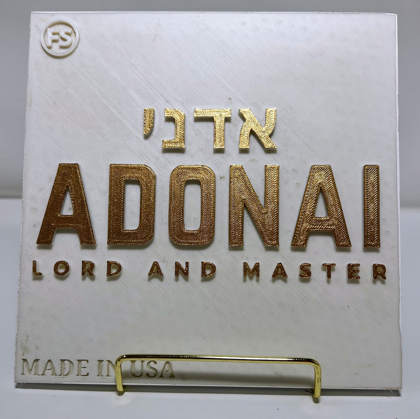 ADONAI LORD AND MASTER