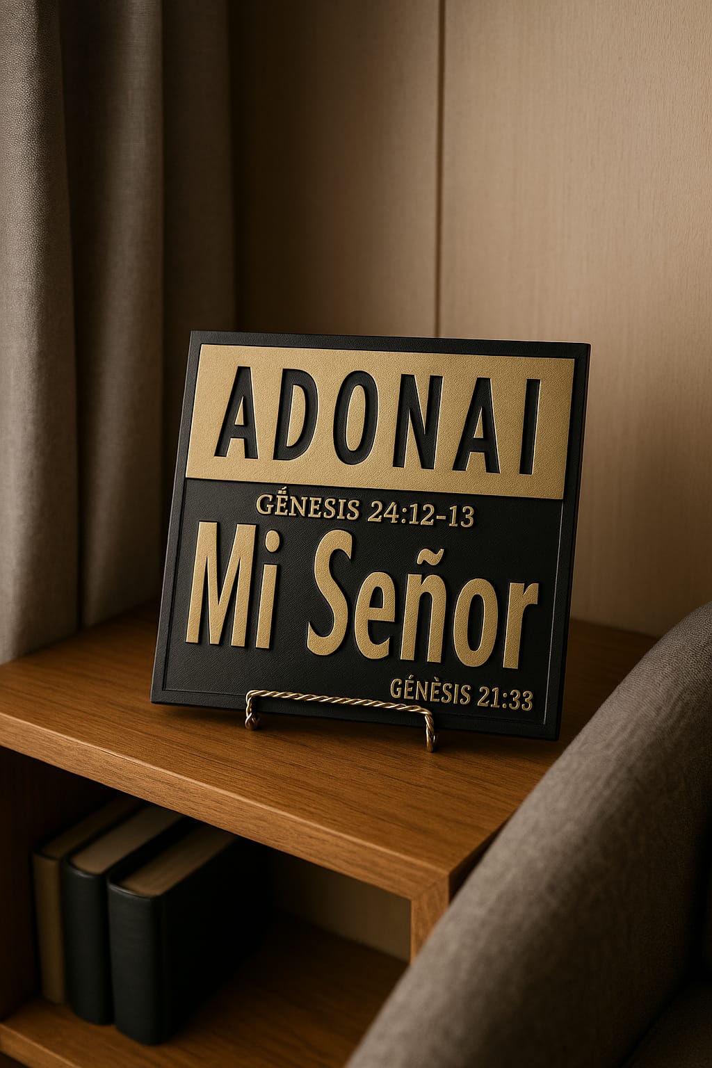 Placa - ADONAI - MI SEÑOR - Made in USA