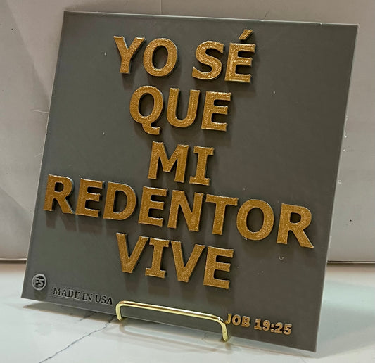 YO SE QUE MI REDENTOR VIVE