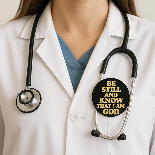 PIN - BE STILL AND KNOW THAT I AM GOD - Made in USA
