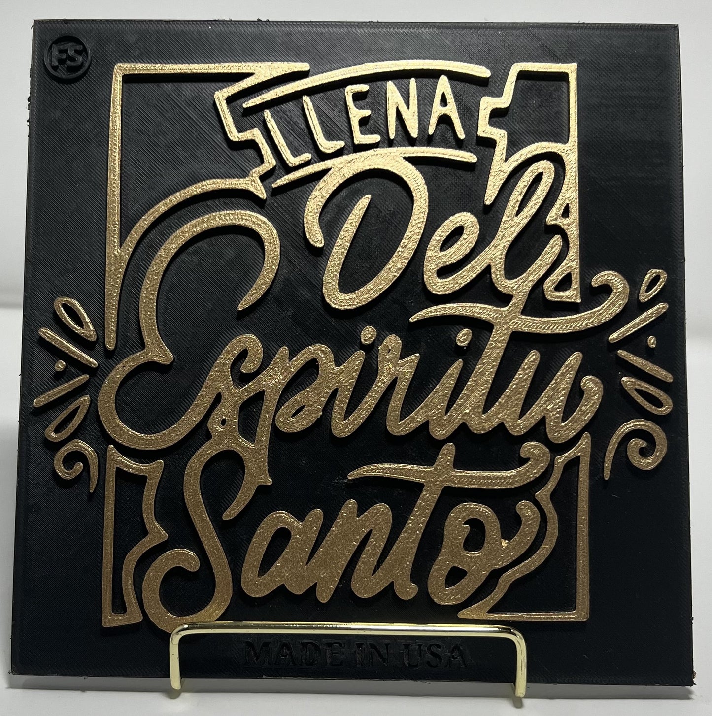 PLAQUE: LLENA DEL ESPIRITU SANTO