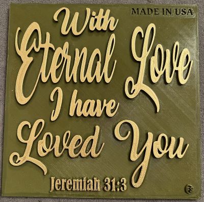 WITH ETERNAL LOVE I HAVE LOVED YOU