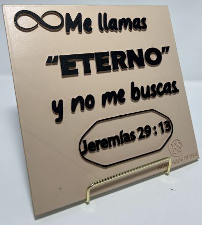 PLAQUE: ME LLAMAS EL ETERNO Y NO ME BUSCAS