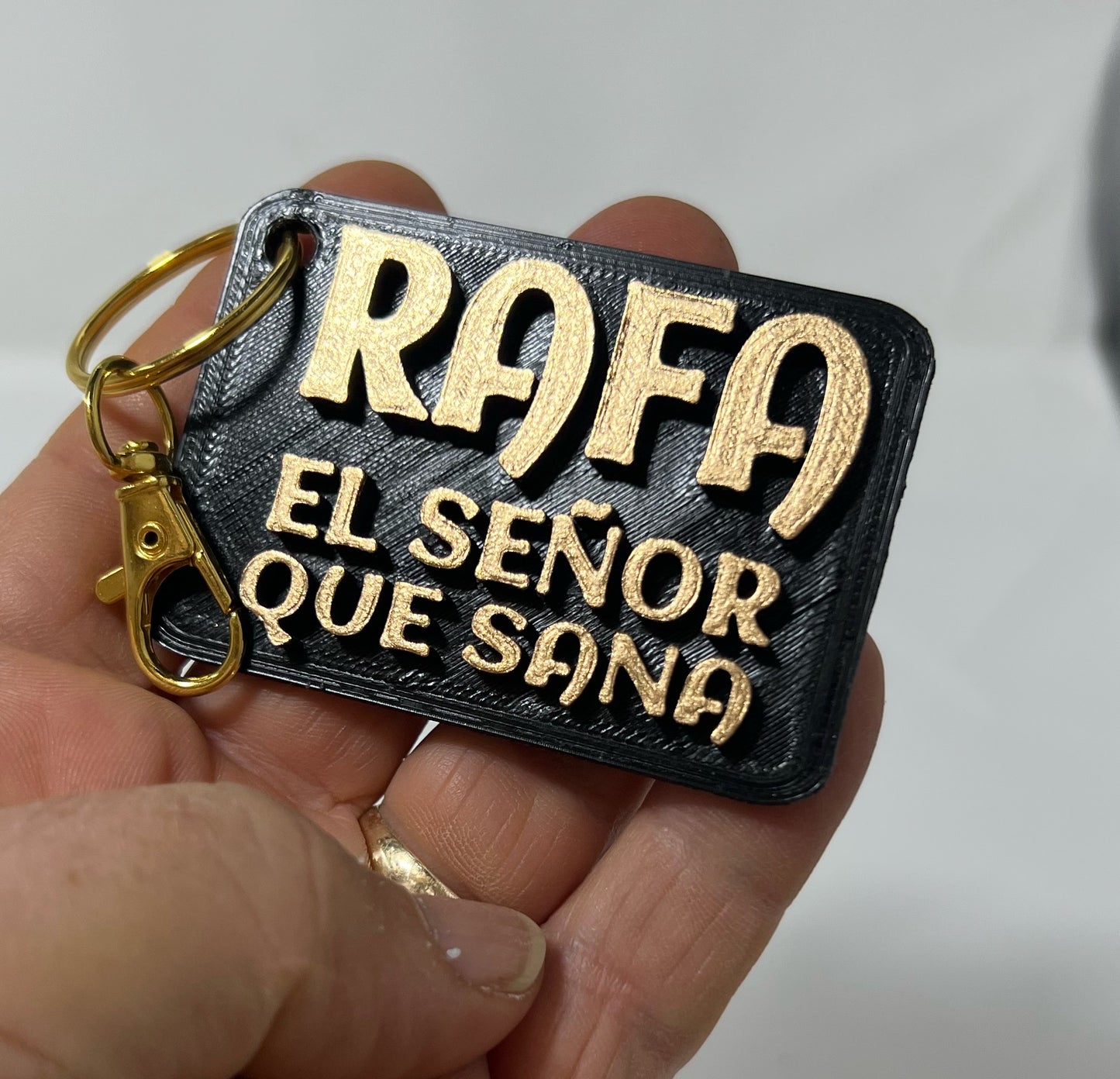 KEYCHAINS: RAFA - EL SEÑOR QUE SANA