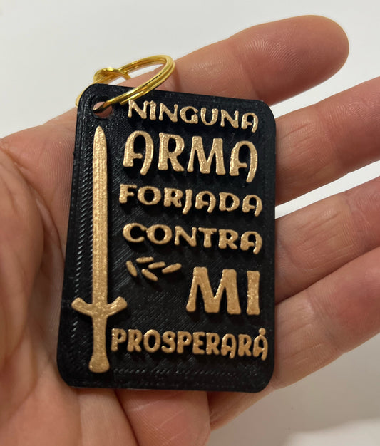 KEYCHAINS: NINGUNA ARMA FORJADA CONTRA TI PROSPERARA