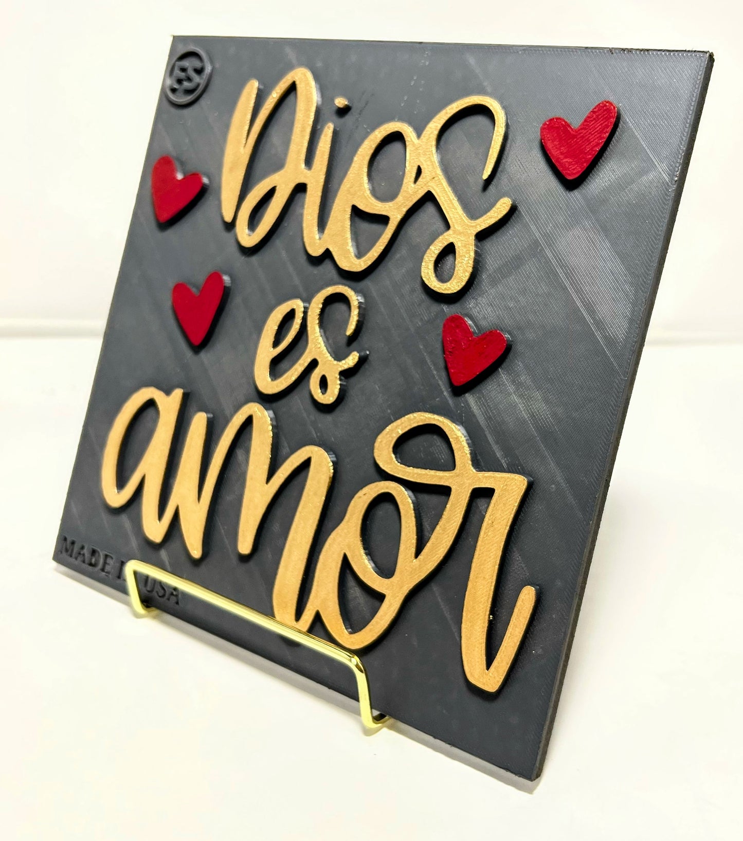 PLAQUE: DIOS ES AMOR