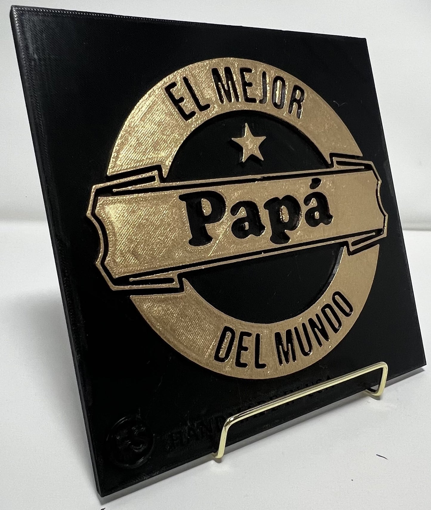 PLAQUE: EL MEJOR PAPA DEL MUNDO