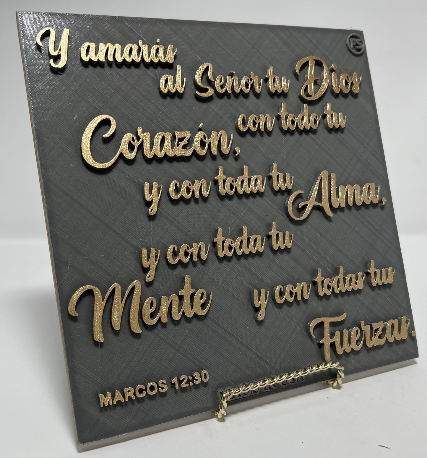 Y AMARAS AL SENOR TU DIOS Y CON TODO TU CORAZON, Y CON TODA TU ALMA, Y CON TODA TU MENTE  Y CON TODA TUS FUERZAS