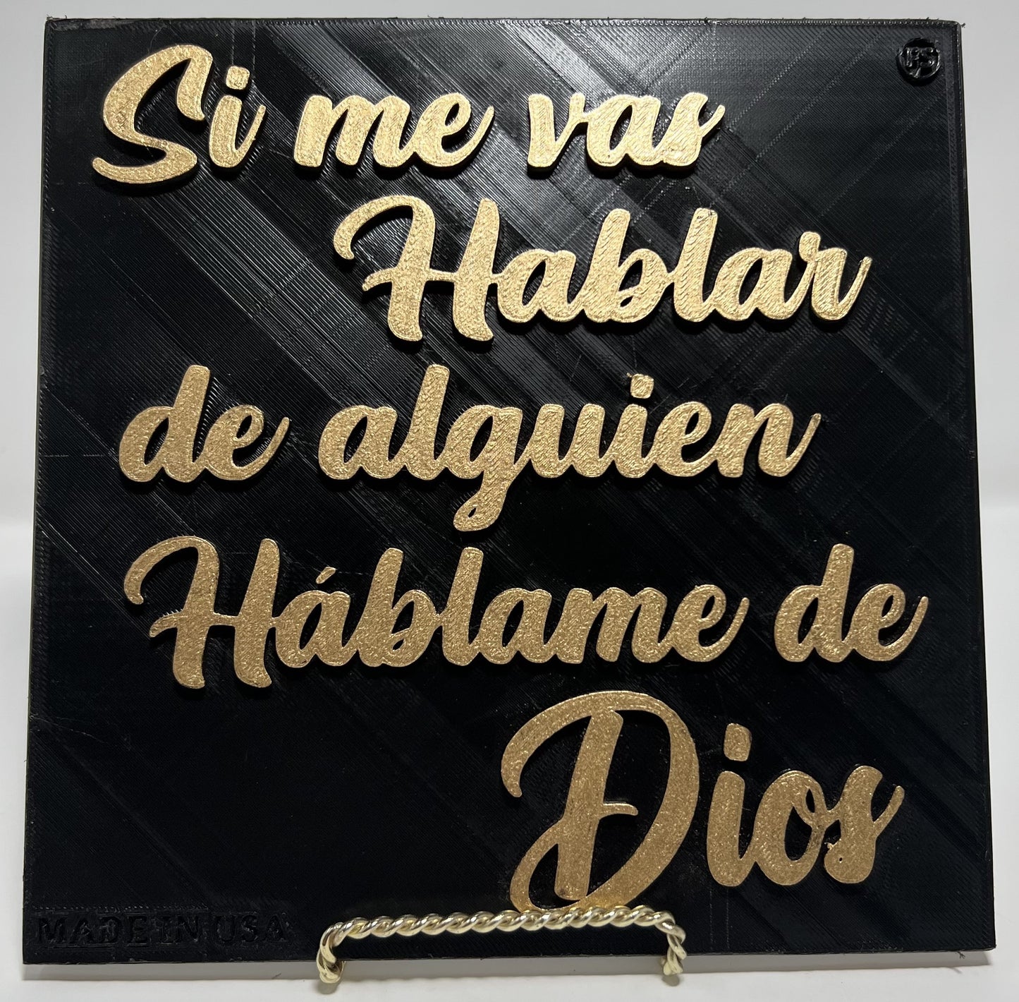 SI ME VAS  HABLAR DE ALGUIEN HABLAME DE DIOS