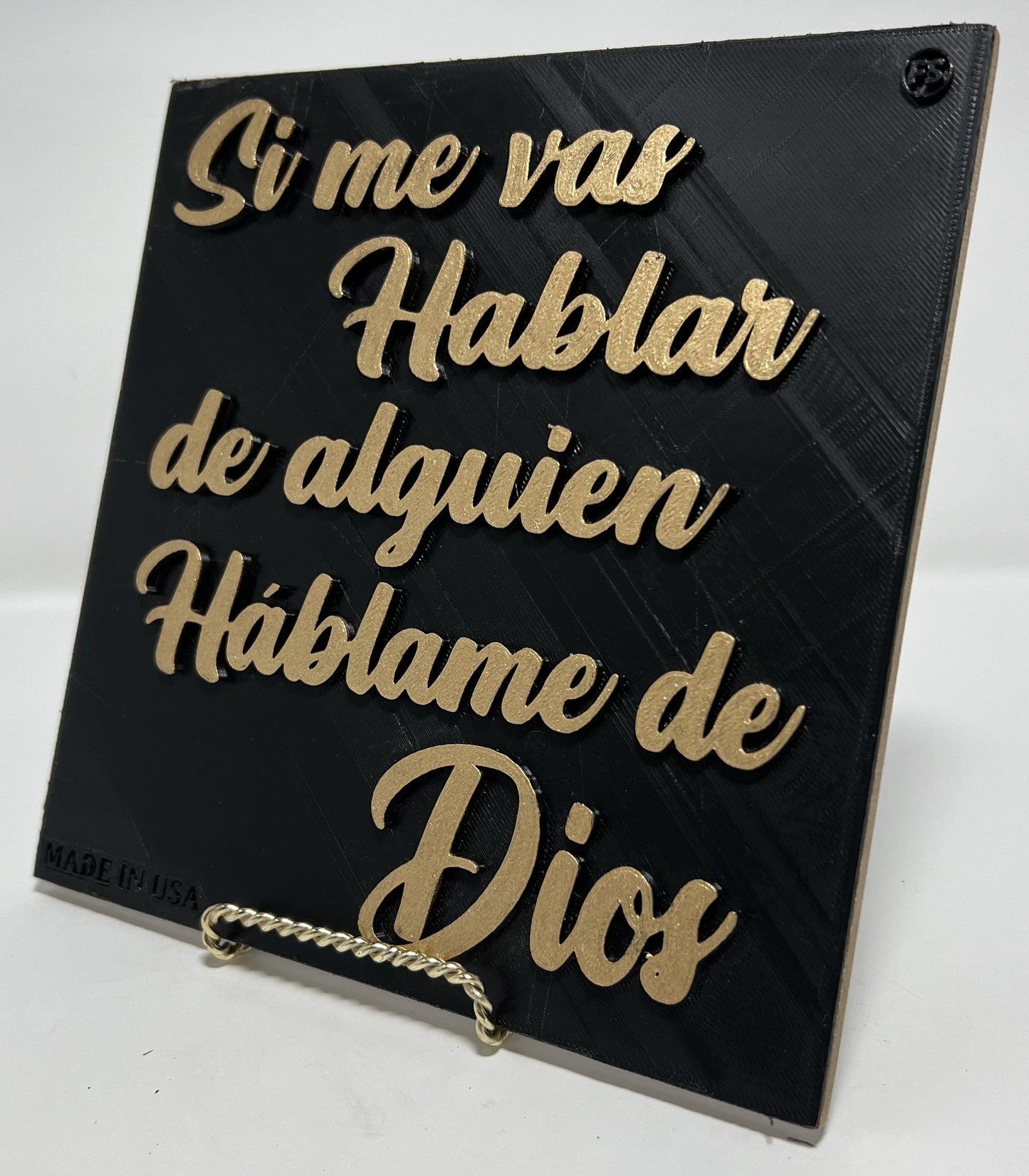 SI ME VAS  HABLAR DE ALGUIEN HABLAME DE DIOS